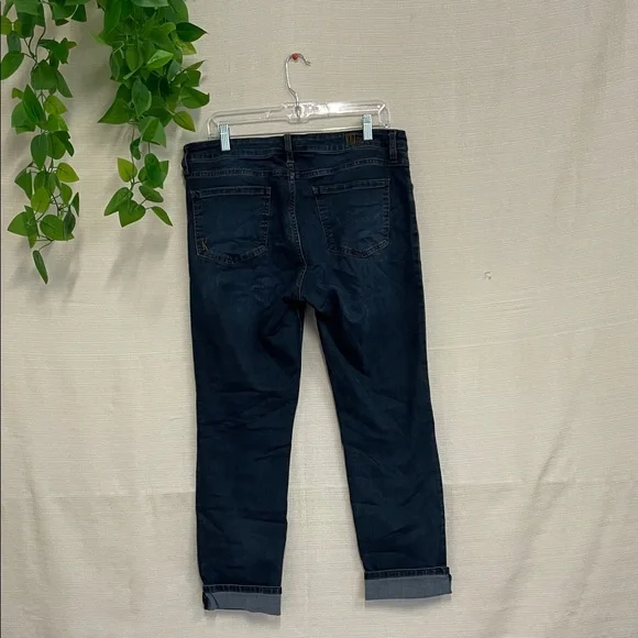 Kut from the Kloth Dark Blue Boyfriend Jeans - Picture 2 of 6